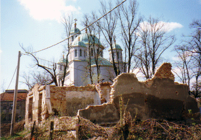 Sarajevo, une �glise orthodoxe ; photo de Patrick Simon